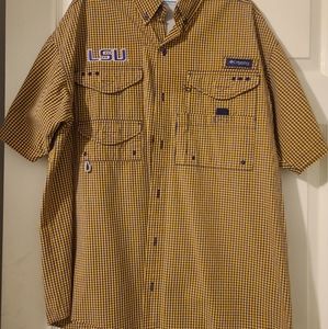 Columbia LSU purple and Gold shirt